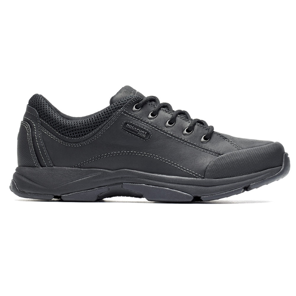 Rockport Mens Sneakers Black - Chranson Lace-Up - UK 856-OCYVSZ